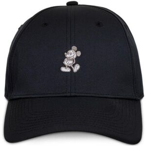 Nike Disney Parks Dri Fit Club Cap Medium Large Black Sporty Adjustable Back